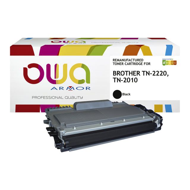 OWA - Toner Owa Bruder TN -2220BK Schwarz | 1 Stück