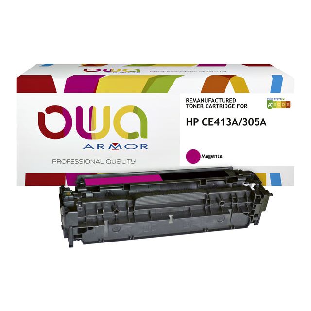 OWA - Tonercartridge owa hp ce413a rood