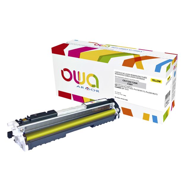 OWA - Toner cartridge alternative for CE312A yellow
