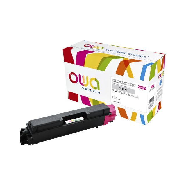 OWA - Toner Owa Kyocera TK -590M RED | 1 pièce