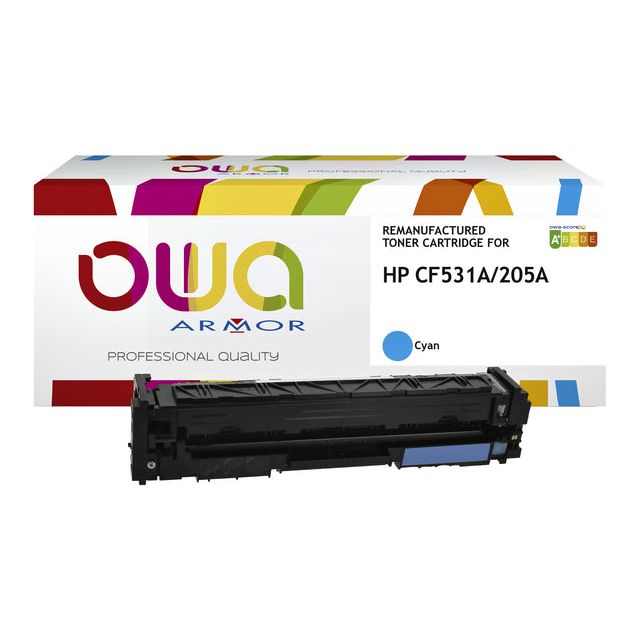 OWA - Tonercartridge Owa HP CF531A Blue | 1 pièce