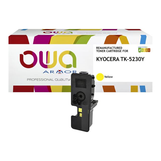 Owa - Toner Owa Kyocera TK -5230Y GEEL | 1 pièce