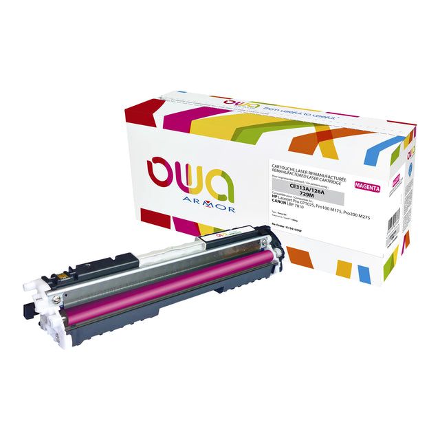 OWA - Tonercartridge Owa HP CE313A Rood | 1 pièce