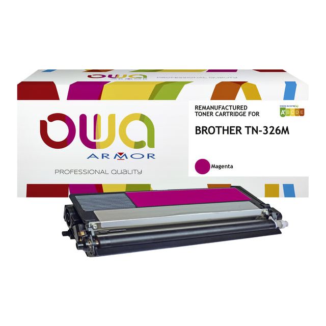 Owa - Toner Owa Brother TN -326M Red