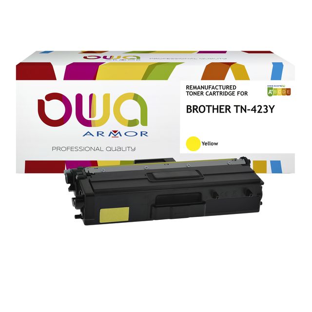 OWA -  Toner  brother tn-423y geel