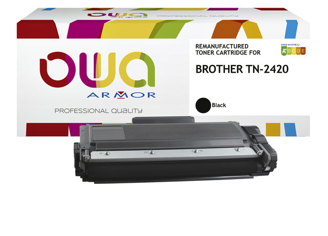 Owa - Toner Owa Brother TN -2420BK noir