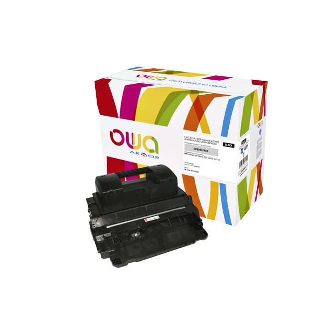 OWA -  Tonercartridge  hp ce390x zwart