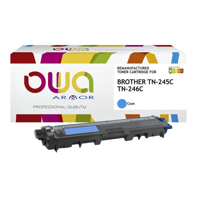 Owa - Toner Owa Brother TN -2445C Blue | 1 pièce