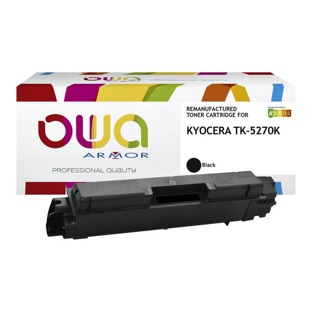 Owa - Toner Owa Kyocera TK -5270K Black | 1 pièce