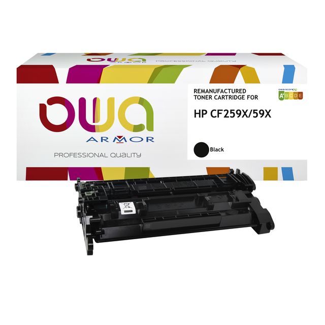 OWA -  Tonercartridge  hp cf259x zwart