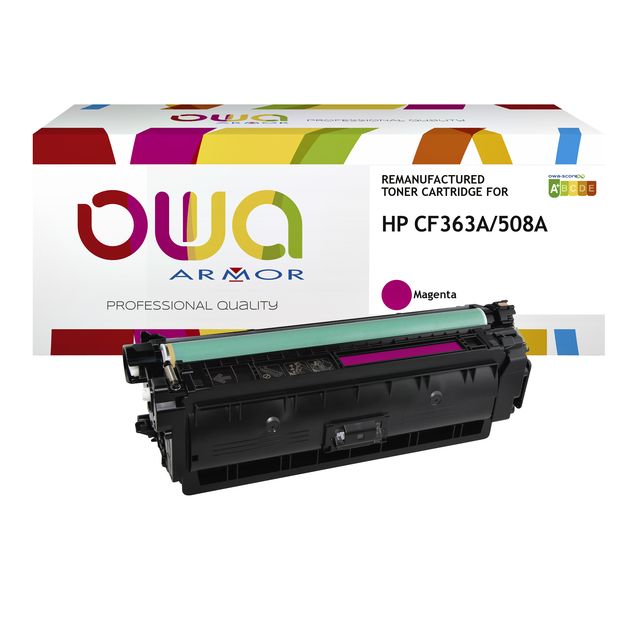 OWA -  Tonercartridge  hp cf363a rood
