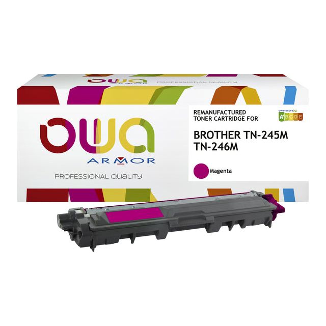 Owa - Toner Owa Brother TN -2445M Red | 1 pièce