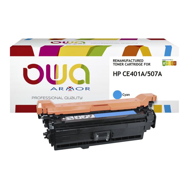 OWA - Tonercartridge owa hp ce401a blauw