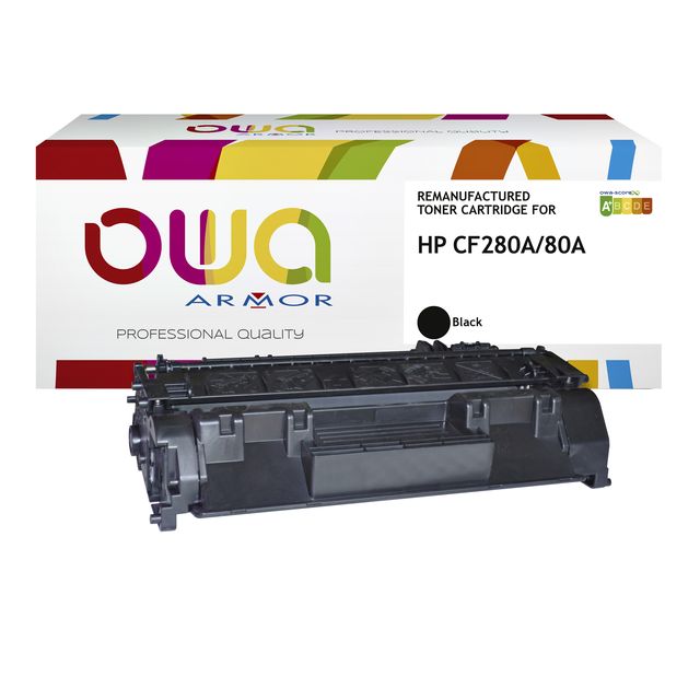 OWA -  Tonercartridge  hp cf280a zwart