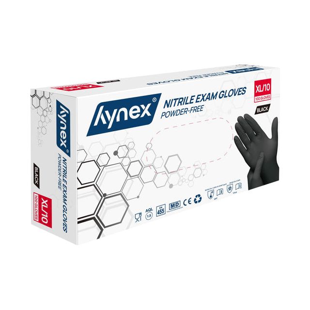 HYNEX - Handschuh Hynex XL Nitril 100st Black | Schnappen Sie sich ein 100 Stück