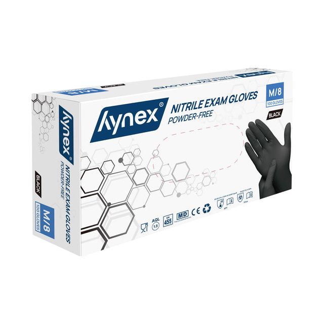 Hynex - GLANT HYNEX M NITRIL 100ST NOIR