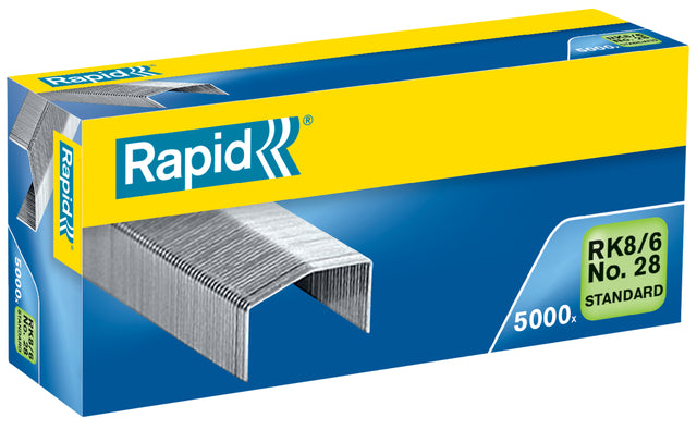 Rapid -  Nieten rk8 (b8) gegalv standaard 5000 stuks