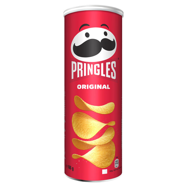 Pringles - Patatas fritas originales 165gr | 19 piezas