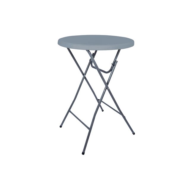 BRASQ - Tavolo alto 80 cm BT100 grigio