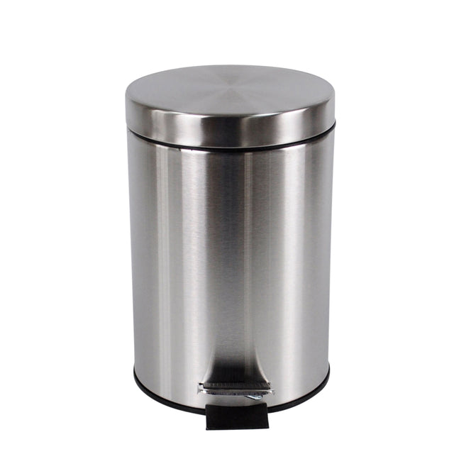 Brasq -  Pedaalemmer  12 liter rvs