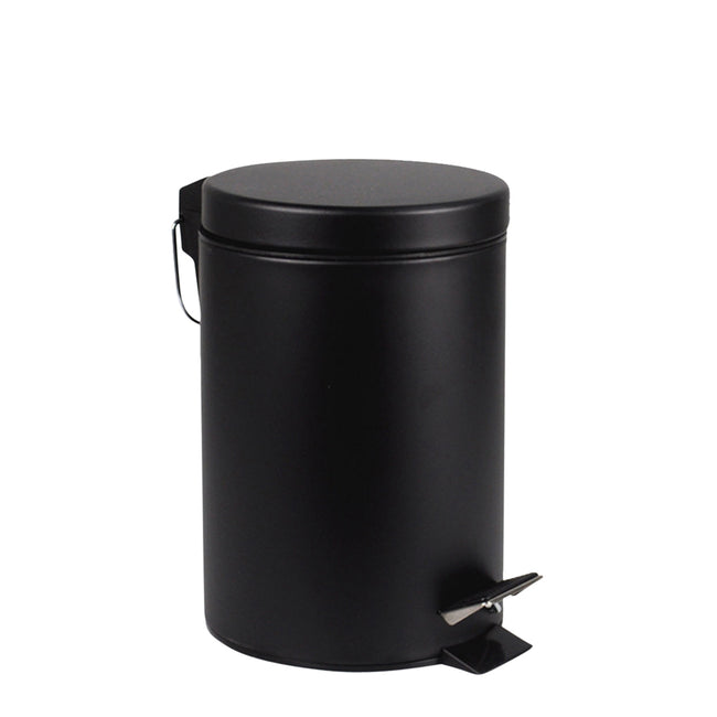 Brasq -  Pedaalemmer  12 liter zwart