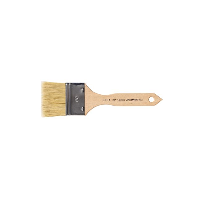 Qrea - Brosse en poils de porc no. 2,5 largeur 61,2 mm