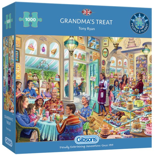 Gibsons - Puzzel gibsons grandma's treat 1000 stukjes