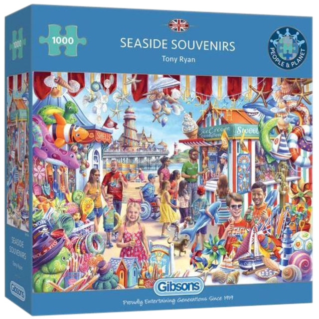 Gibsons - Puzzel gibsons seaside souvenirs 1000 stukjes