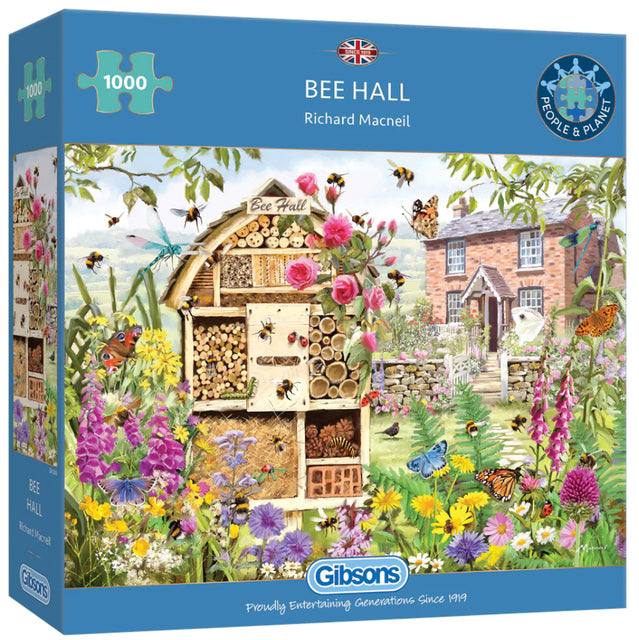 Gibsons - Puzzel gibsons bee hall 1000 stukjes