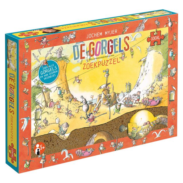 Tucker’s Fun Factory - Zoekpuzzel de gorgels 100 xl stukjes