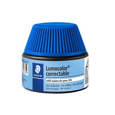 Staedtler -  Viltstiftvulling lumocolor correctabl bl | 4 stuks