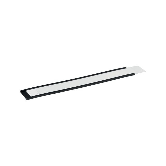 Langlebig - Etiketthalter Langlebiger Magnetic 200x30 mm Anthrazit | Box A 50 Stück | 4 Stück