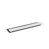 Langlebig - Magnetischer Etikettenhalter 200x40mm anthrazit 50 Stück