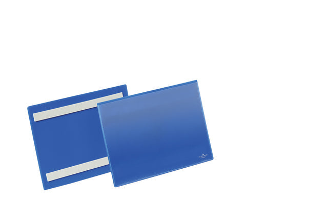 Durable - Documenthoes durable zelfklevend a5 liggend blauw