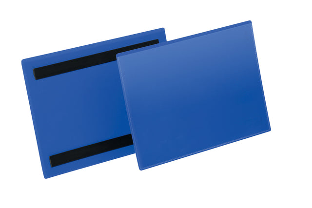 Durable - Documenthoes durable magnetisch a5 liggend blauw