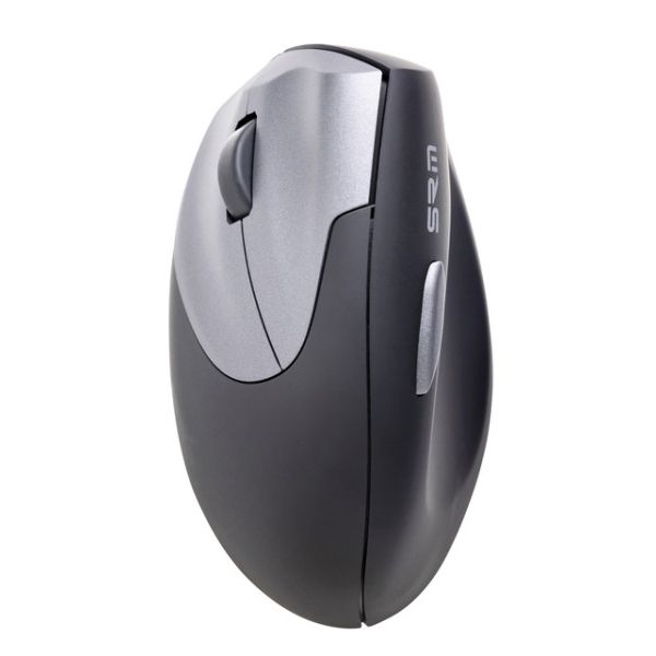 Ergofy - Ratón SRM VS4 izquierdo inalámbrico plateado negro