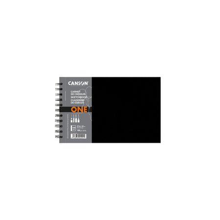 Canson -  Schetsboek  art book one 100gr 216x140mm wit