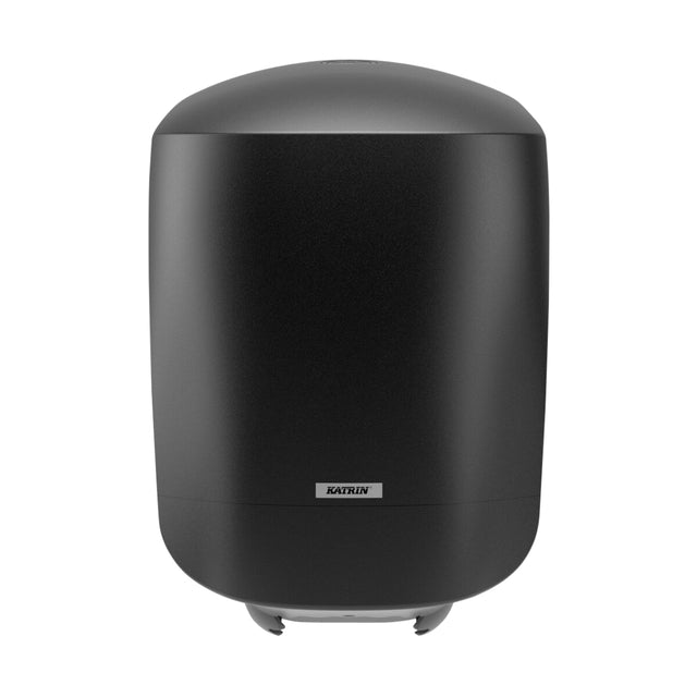 Katrin - Dispensador de papel de limpieza mediano negro 82254