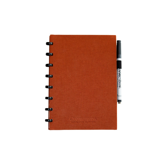 Correctbook - Notitieboek correctbook a5 blanco 40blz linnen red