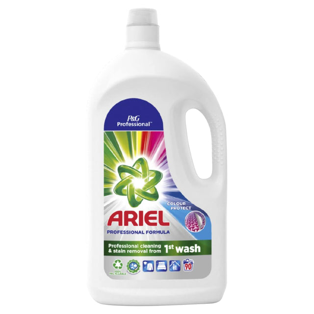 Ariel - détergent Ariel Prof Liquid Col 4.05L 90SCOOPS | Bouteille 4 litres | 3 pièces