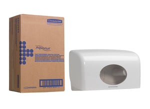 Kimberly Clark -  Toiletpapierdispenser  duo wit