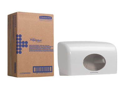 Kimberly Clark -  Toiletpapierdispenser  duo wit