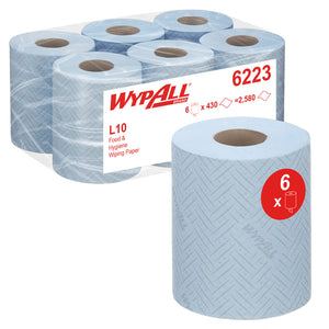 WypAll - Cleaning paper l10 1 layer 430 sheets blue