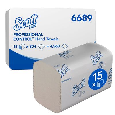Scott - Handtuchkontrolle 1 Lage 200x210mm weiß
