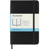 Moleskine - Cuaderno de bolsillo 90x140mm lunares tapa blanda negro