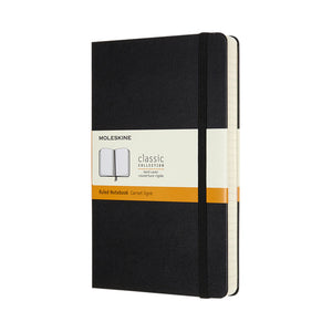 Moleskine -  Notitieboek  expanded large lijn hc zwart