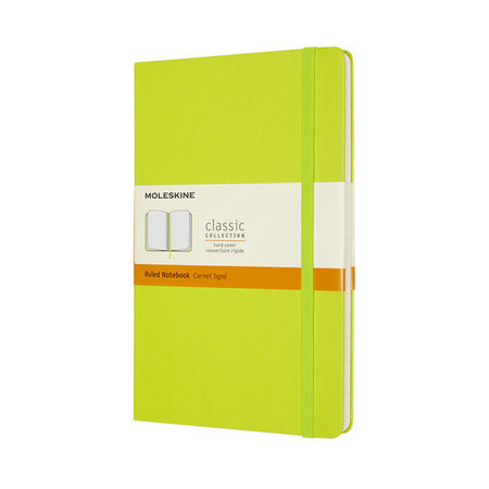 Moleskine -  Notitieboek  large 130x210 ln hc lem gn