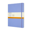Moleskine – Notizbuch XL 190 x 250 mm, Linie Hardcover, Hortensienblau