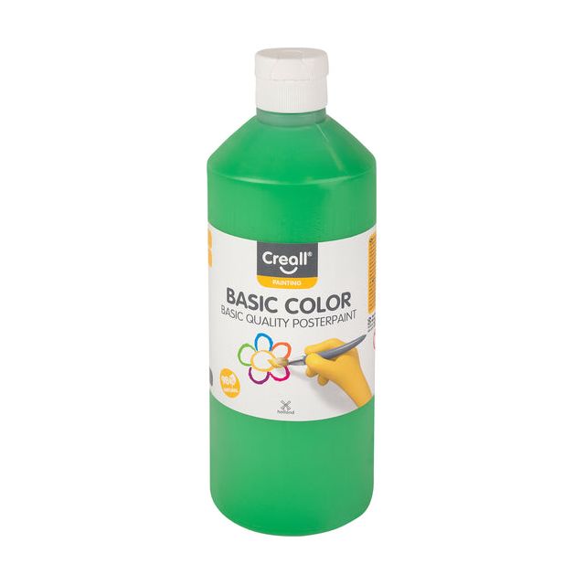 Creall - Pastor Paint Creall Basic MidDengreen 500ml | Flaschen Sie einen 500 Milliliter | 6 Stück