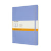 Moleskine – Notizbuch XL 190 x 250 mm, Linie Softcover, Hortensienblau
